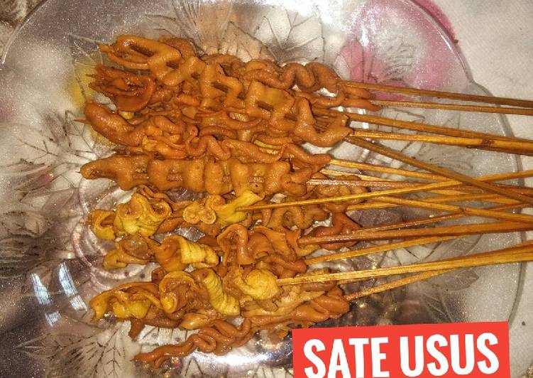 gambar untuk resep Sate usus leker