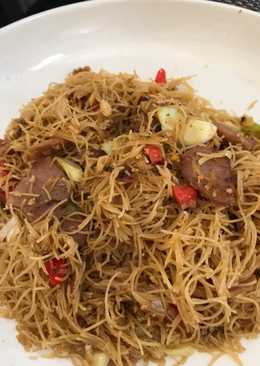 Bihun goreng bakso sederhana, modifikasi resep mba @ryan noviyanti