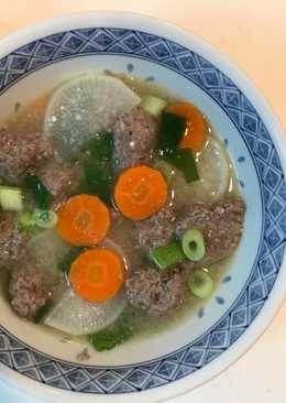 Sup Miso Bakso Ikan Sardin