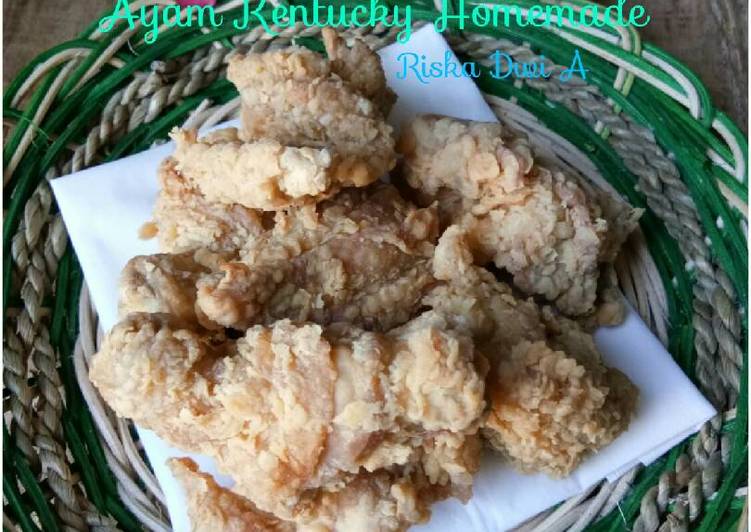 Resep Ayam Kentucky Homemade Oleh Riska Dwi A