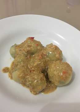 Cilok isi telur puyuh