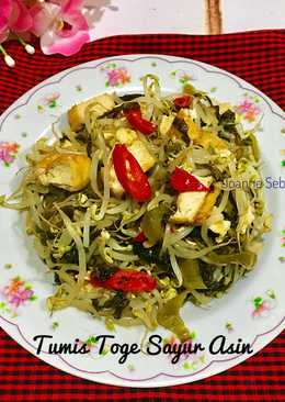 Tumis Toge Sayur Asin