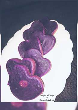Kue Lumpur ubi ungu