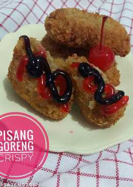 Pisang goreng crispy