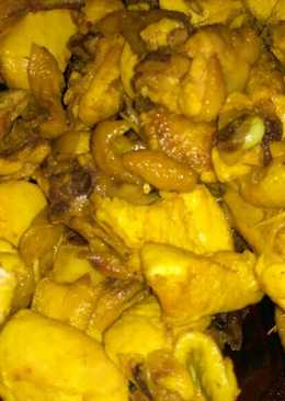 Ayam goreng kuning simple