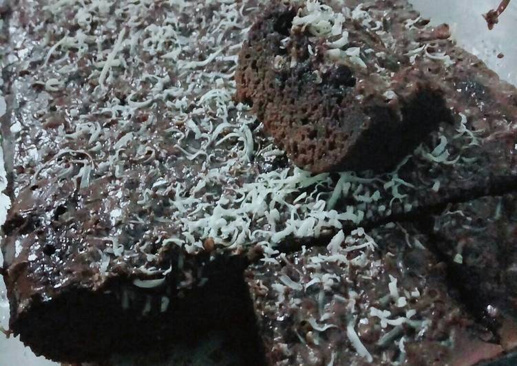 resep makanan Shiny Crust Brownies