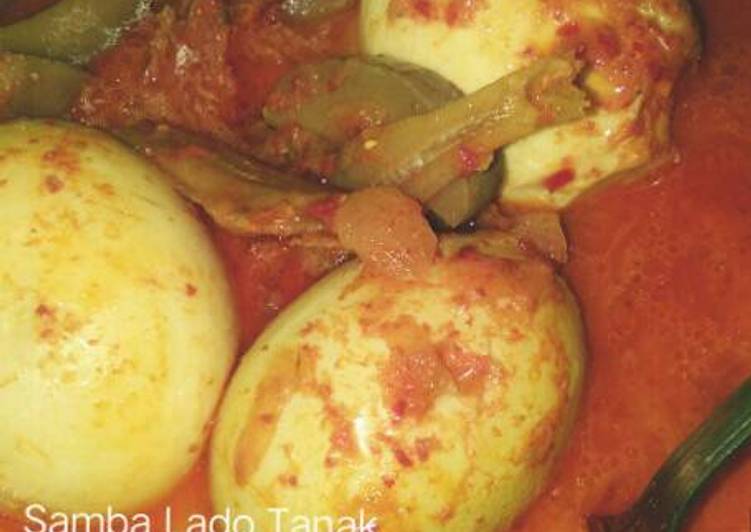 gambar untuk resep makanan Samba Lado Tanak