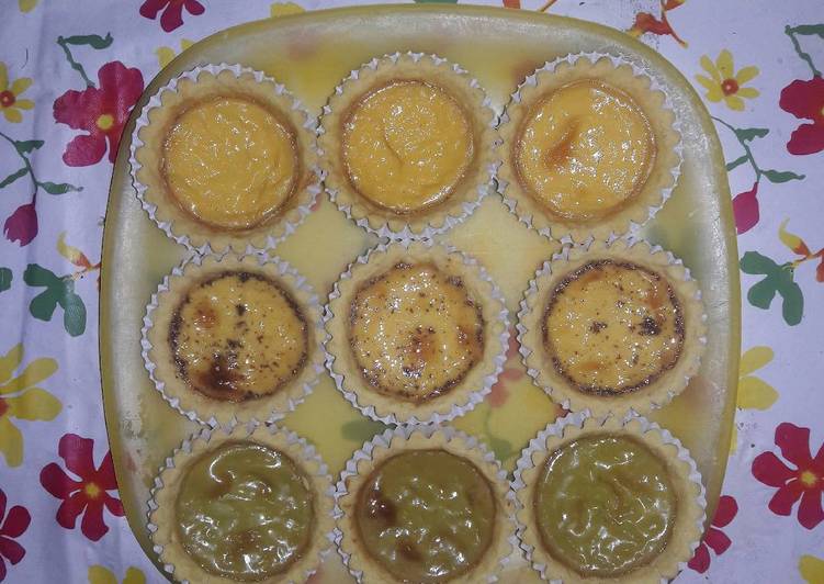 Resep Pie susu Original, Greentea, Cinnamon Dari Launa Chumairaa