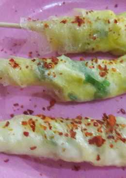 Resep Cilung (Aci Gulung)/Papeda