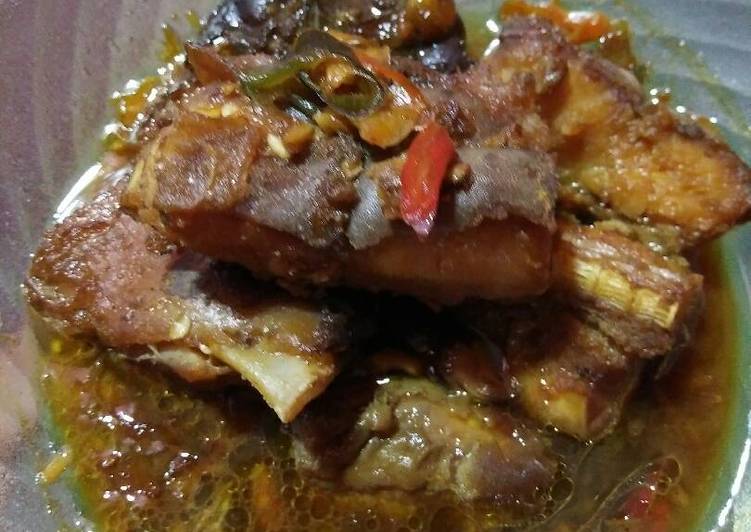 Tumis Ikan Cucut Asap Tumis Ikan Cucut Asap
