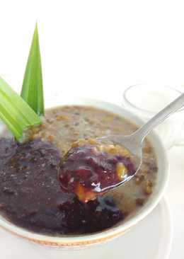 Bubur Kacang Ijo Dan Ketan Hitam