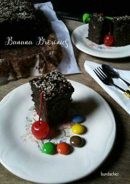 Banana Brownies (#postingrame2_CakeNoMixer)