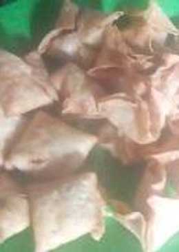 Siomay goreng isi tahu cacah