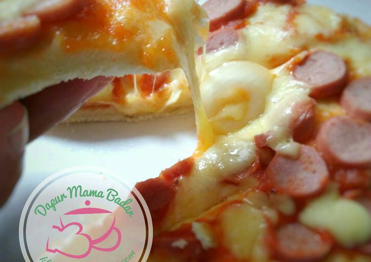 resep lengkap untuk Meat Lover Pizza