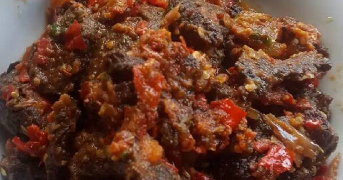  Resep Dendeng sapi balado oleh Dr Mayya Butarbutar Cookpad