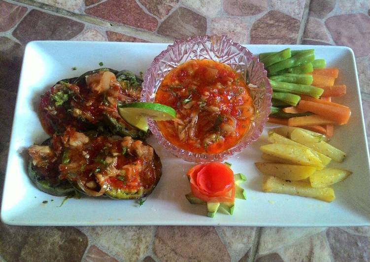 resep Bistik terong saos pedas manis