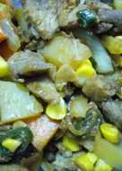 Daging kentang wortel