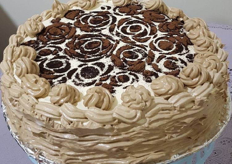 gambar untuk resep Bolu Jerman Buttercream #cakehias #pekaninspirasi