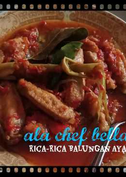 Rica-Rica Balungan Ayam Super Pedas