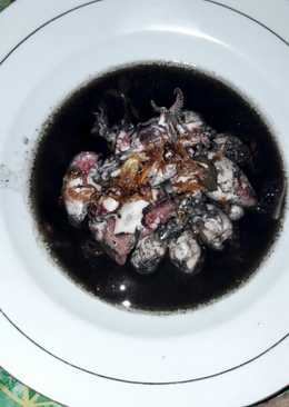 Cumi kuah hitam