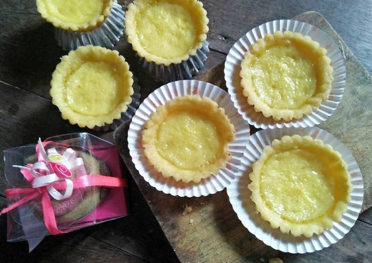 resep makanan Pie susu enak irit telur?