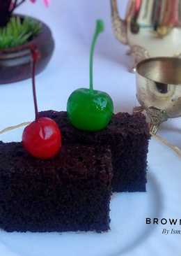 Brownies Kukus Ny.Liem 1/2 resep