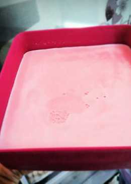 Puding Susu Nutrijell Stawberry