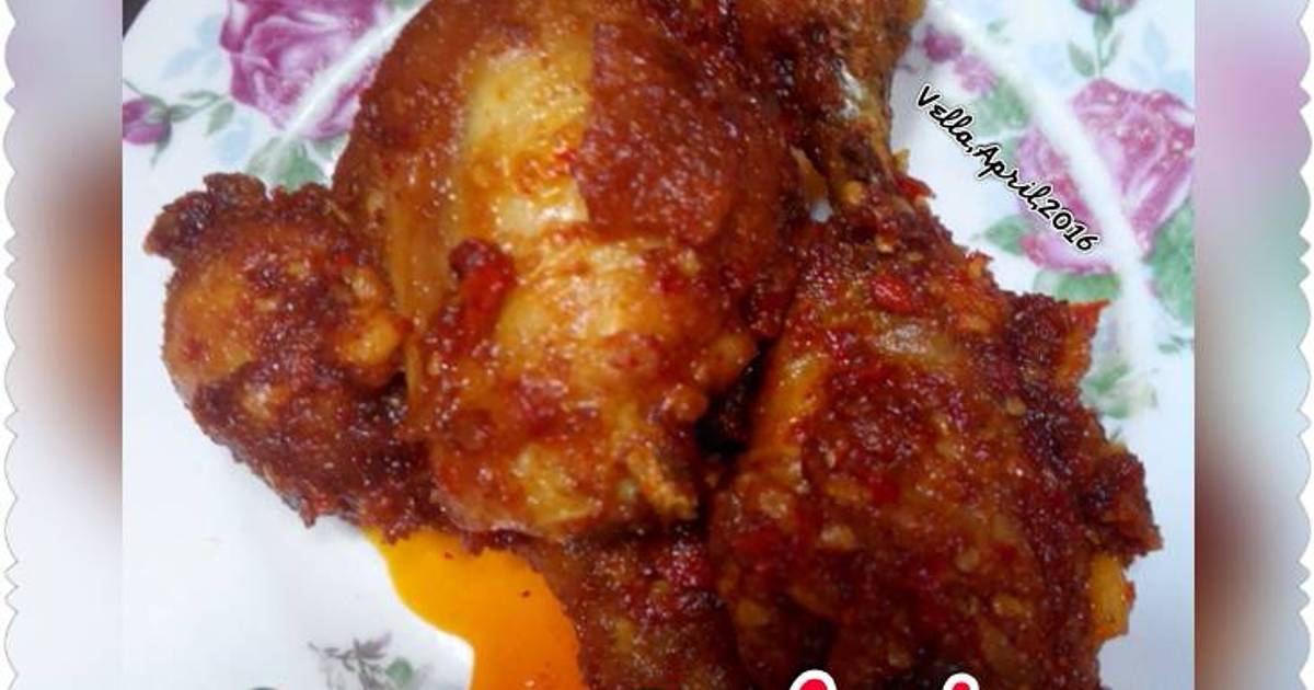 Resep Ayam Balado Padang resep suami 😄 ala Vella Martyana