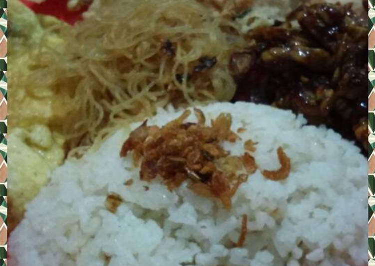 resep Nasi Uduk Magicom Simpel Mantaap??