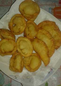 Homemade chiken wontons/ pangsit goreng