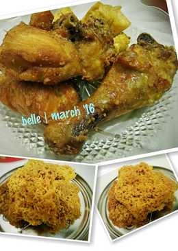 Ayam Goreng Kremes a la Mbok Berek + Kremesan Renyah dan Bersarang!!