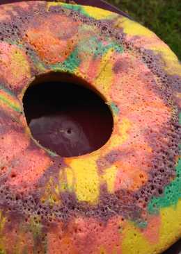 Bismillah rainbow cakeð