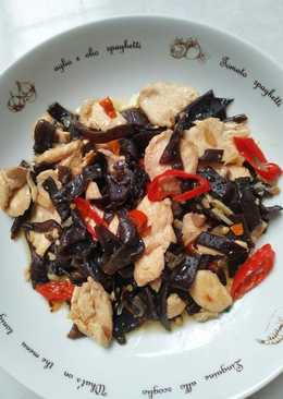 Tumis Jamur ayam fillet DEBM