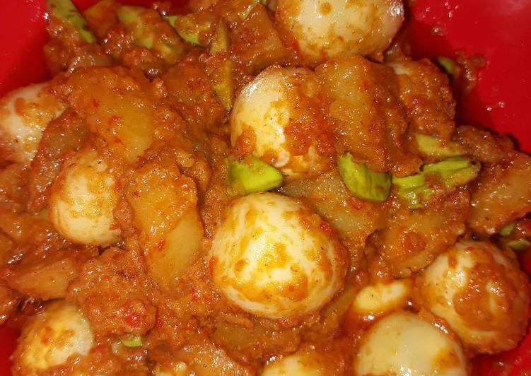 Resep Sambal goreng kentang puyuh di petein simple By CARK