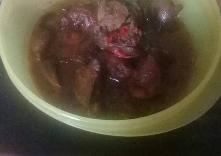 Semur Ati Ayam