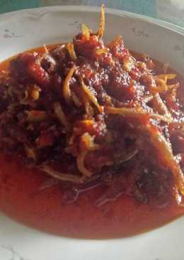 Sambal Teri goreng garing