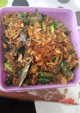 Oncom bandung masak lencak