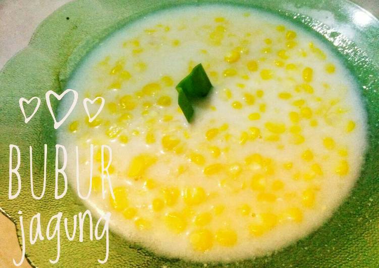 Resep Bubur jagung - Metty Rachmanita Koeswara