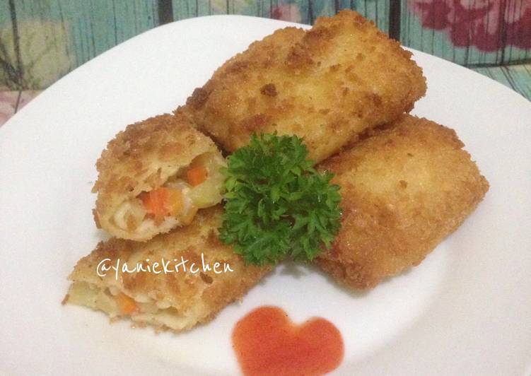 resep lengkap untuk Risoles Ragout