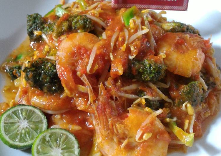 Resep Tumis Udang Brokoli Tauge (Diet Enak Diabetes) - Nancy
Firstiant's Kitchen