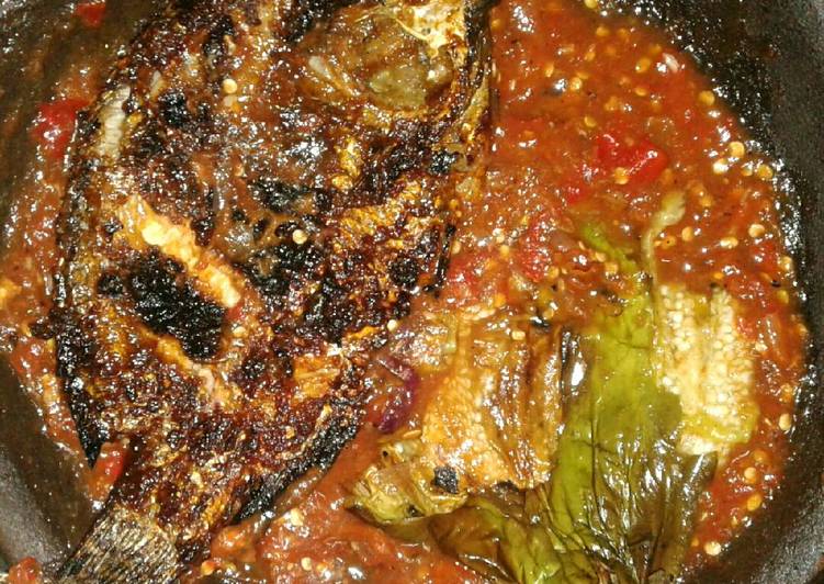 resep makanan Nila bakar sambal terasi ??