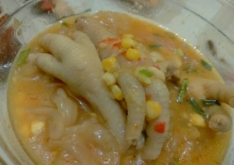 resep makanan Seblak ceker