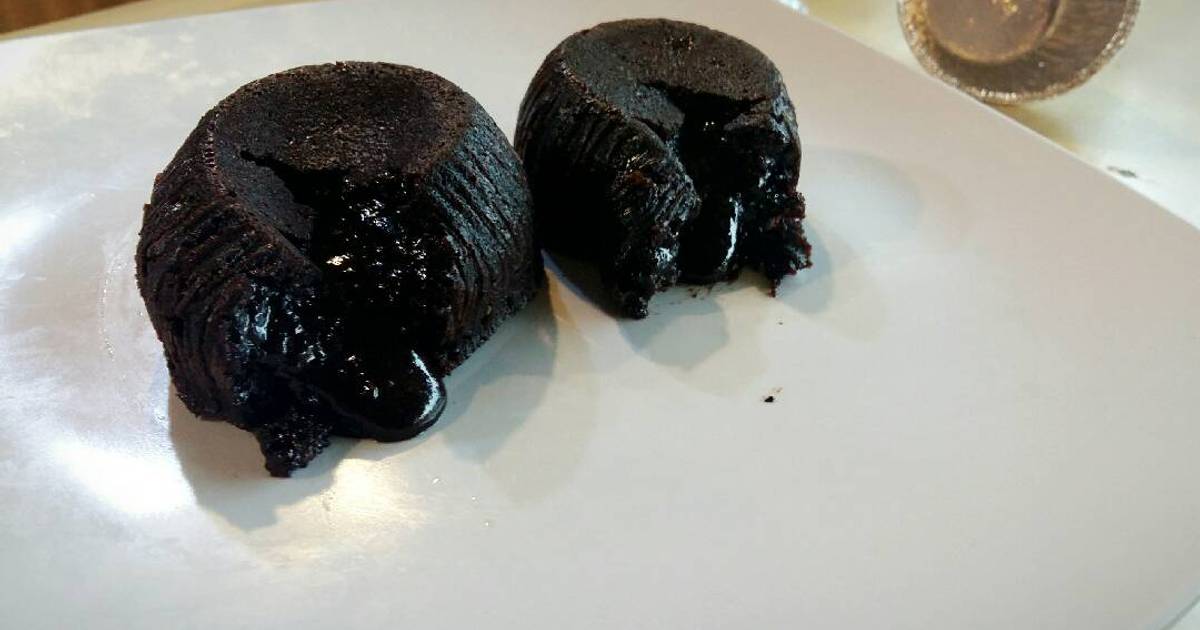 Resep choco lava cake mudah sekali