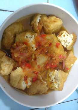 Tahu gejrot ala mamah byan