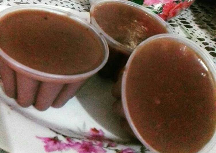 Resep Puding coklat