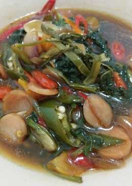 Tumis Kangkung Sosis