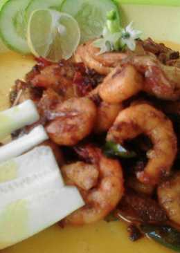Sambal udang Pedas