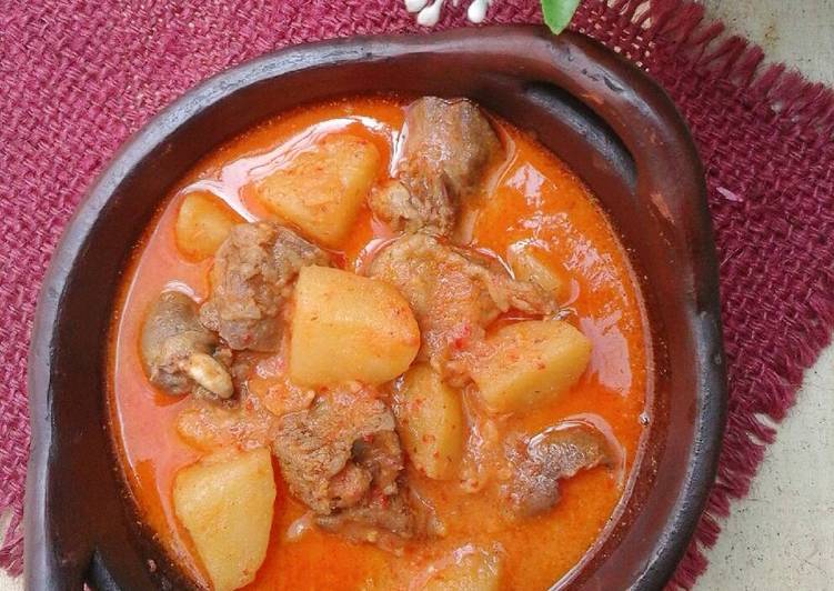 Resep Sambel goreng ati kentang (#pr_masakanbersantan)