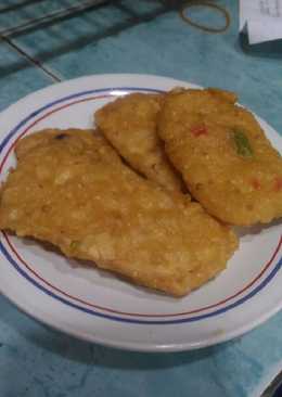 Tempe goreng tepung terigu sederhana