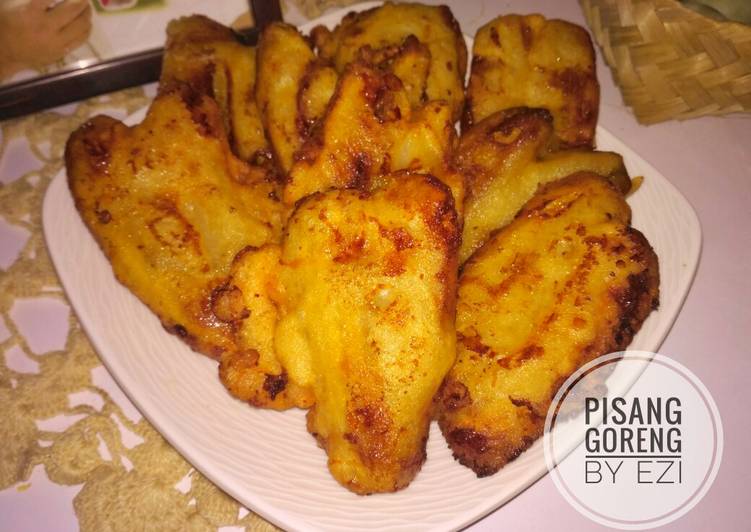 bahan dan cara membuat Pisang Goreng